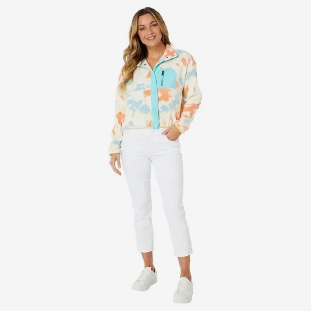KUT from the Kloth Amy Straight Crop in Optic White Jeans for Women SZ 14 NWT